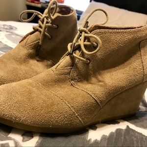 Toms Bootie Wedges